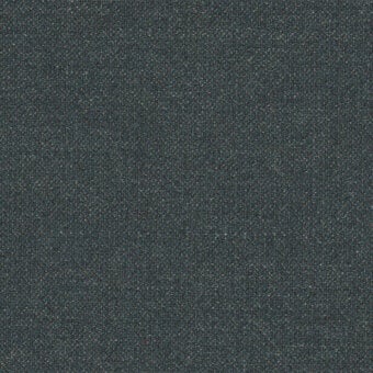 Lapalma Kvadrat Fiord fabric sample, teal-gray woven textile, short pile with mottled tone, labeled “Fiord 991”.